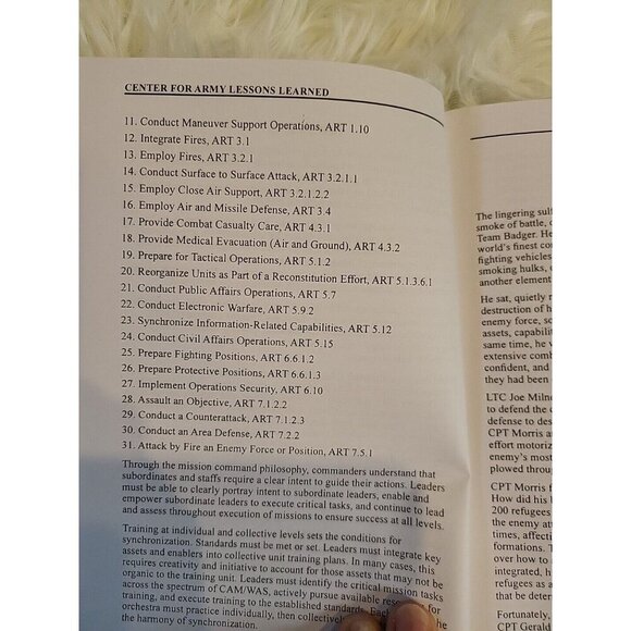 Musicians Of Mars II Book Center For Army Lessons Handbook April 16 Combined Arm - Picture 9 of 9